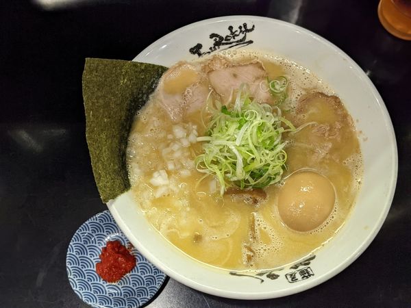 「限定鶏白湯らーめん」@麺屋 丈六の写真