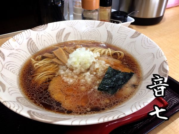 「らーめん並￥650」@中華そば つけ麺 音七の写真