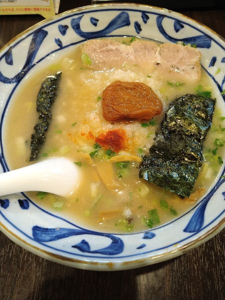 「みぞれラーメン」@がんこや かるがんラーメン 千代田本店の写真