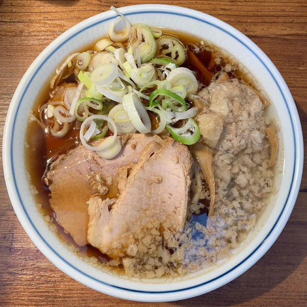 「背脂中華そば 小」@煮干し中華そば 小松屋の写真