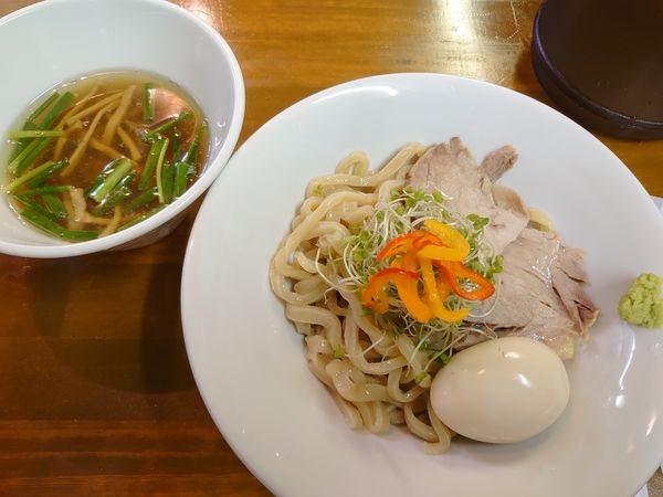 「つけ麺小盛+味玉(1000円)」@自家製手打ちラー麺 Do-jinの写真