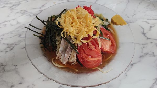 「冷やし中華   800円」@来々軒の写真