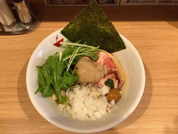 「蟹油そば」@crab台風。の写真