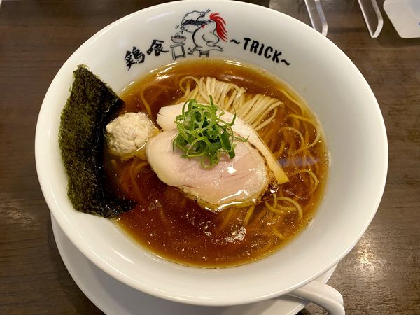 「鶏の醤油らー麺 ¥850」@鶏喰～TRICK～の写真