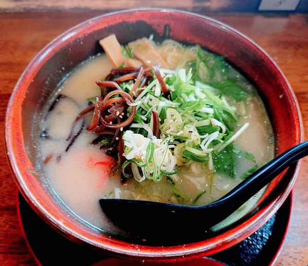 「白味噌らーめん」@蔵出し味噌らーめん 九頭馬の写真