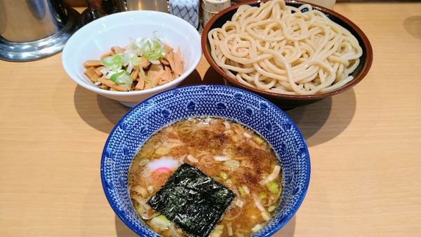 「つけめん+メンマ」@くり山の写真