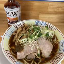 サバ醤油そば（７５０円）