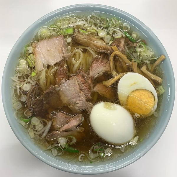 「中華そば 茹で玉子」@ともちんラーメンの写真