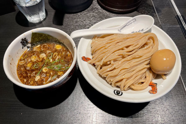 「味玉つけ麺（大盛）」@麺屋武蔵 巌虎の写真