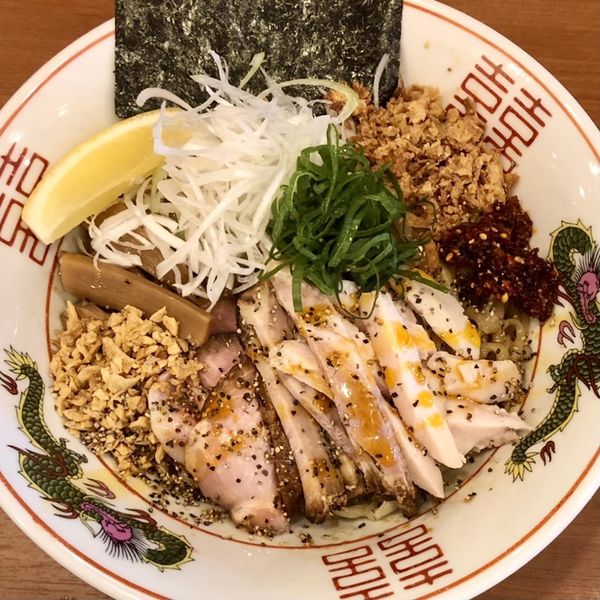 「まぜそば」@自家製手もみ麺 鈴ノ木の写真