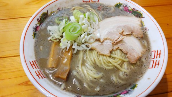 「限定、激煮干しラーメン550円、大盛り50円」@活龍大衆麺処 真壁屋の写真