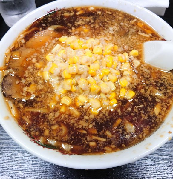 「コーン中華　850円」@中華そば 龍華亭の写真