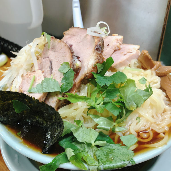 「チャーシューメン1220円　大盛420円」@大西の写真