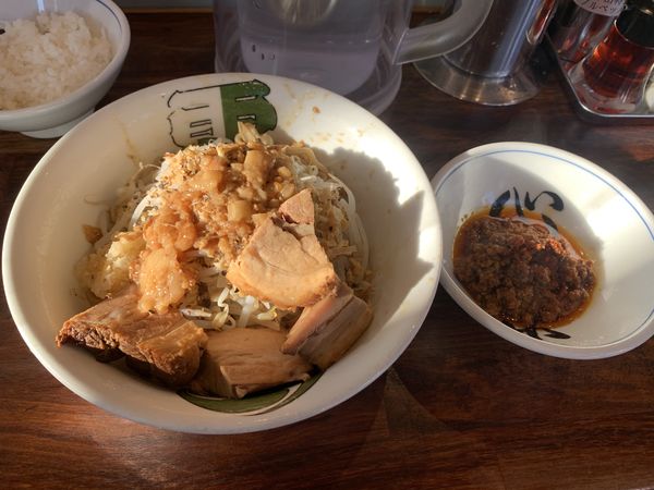 「汁無し」@雷 北松戸本店の写真