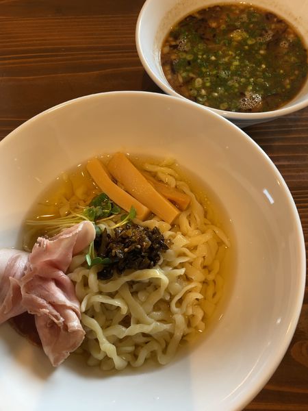 「昆布水つけ麺850円」@自家製麺 一乃瀬の写真