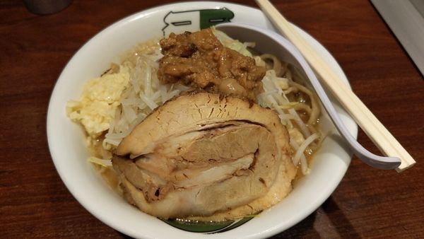 「雷そば」@ラーメン 雷 東京本丸店の写真