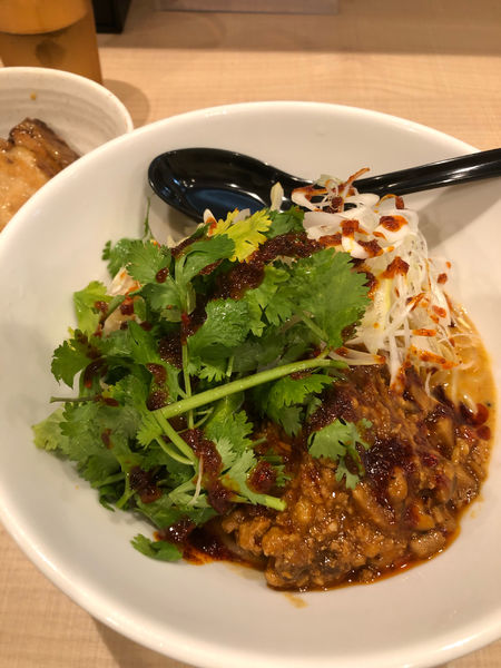 「［夏季限定］冷やし坦々麺 850円　豚増し200円」@らー麺 だるまの写真