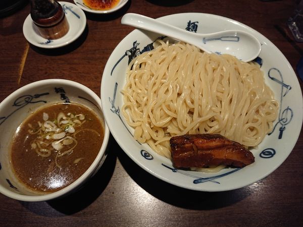 「つけ麺 ￥900(大盛・あつもり)」@麺屋武蔵 芝浦の写真