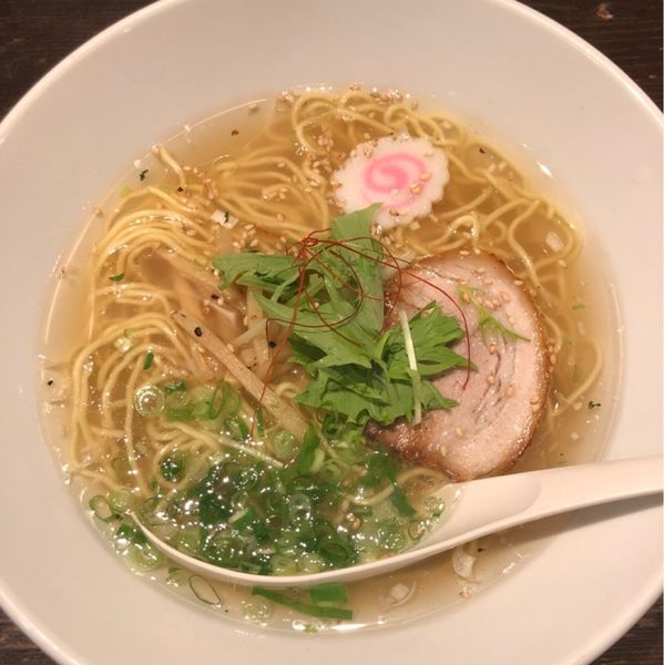 「塩ラーメン」@らーめん 鷹の羽の写真
