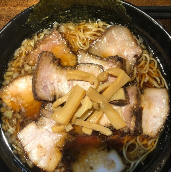 「竹岡式肉そばダブル」@麺屋ことぶきの写真