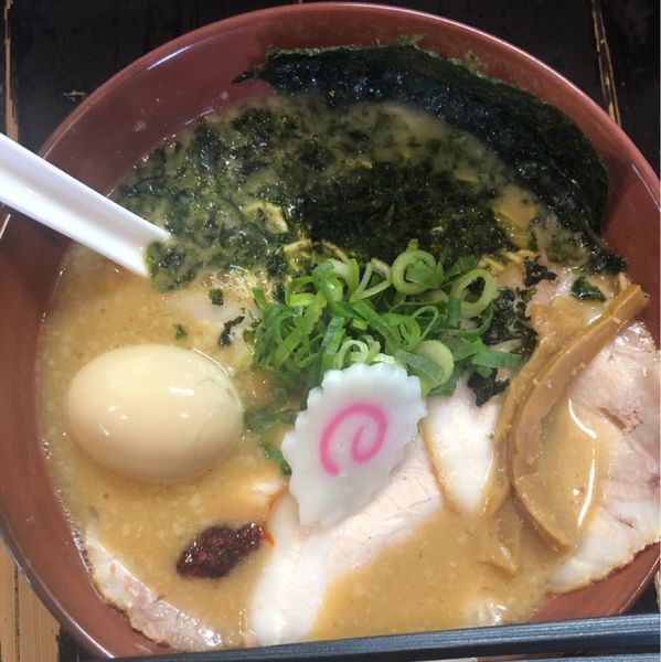 「濃厚味噌豚骨ラーメン」@らーめん 頑々坊子の写真