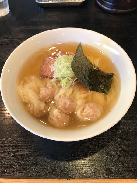 「ワンタンメン・塩 980円」@支那ソバ 小むろの写真