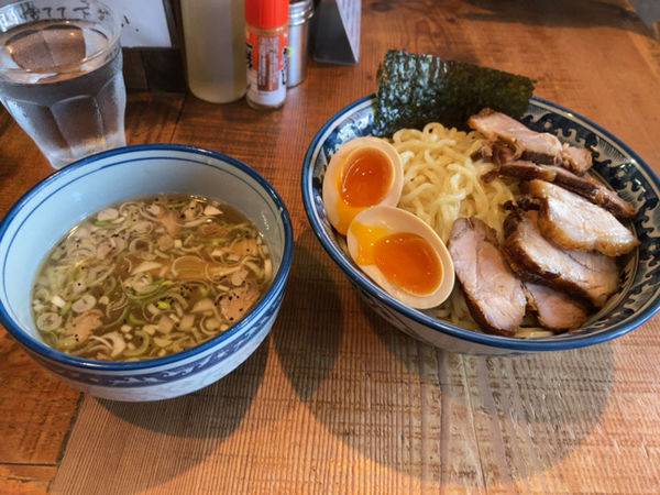 「特製塩すっぱつけ麺」@めん処 樹の写真