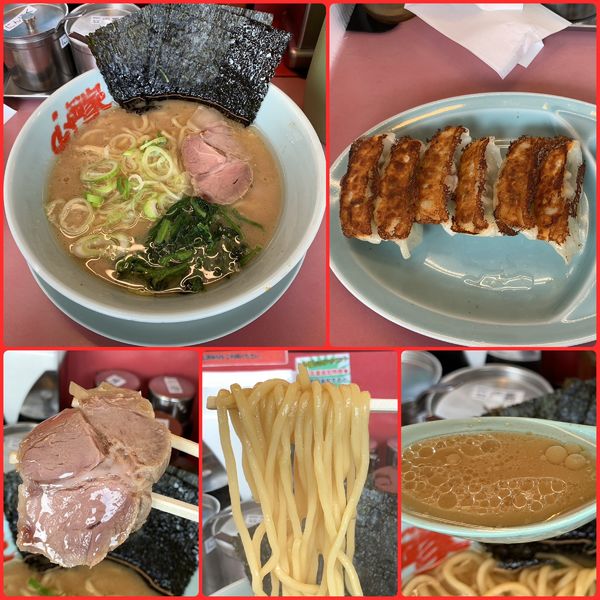 「醤油ラーメン¥670+特製ギョーザ¥330→¥0（クーポン）」@山岡家 平塚店の写真