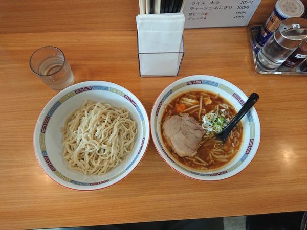 「裏メニュー 辛いつけたんめん 800円」@たんめん亭 妙見店の写真