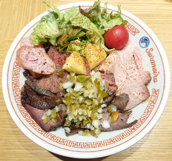 「【限定】プレミアムビーフパレット ハンディノイロ ver」@ソラノイロ ARTISAN NOODLESの写真