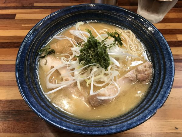 「らーめん銀だら搾り 850円」@鮮魚らーめん 五ノ神水産の写真