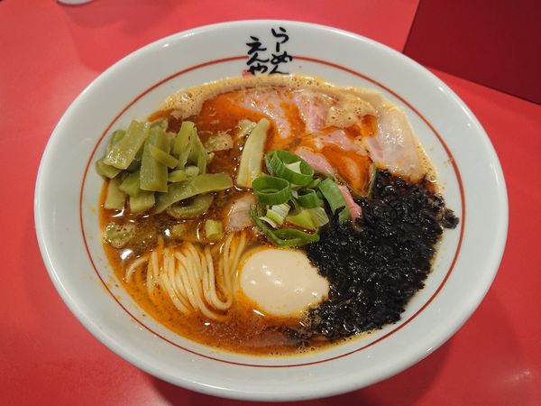 「麻辣塩らーめん ＋ 山くらげ ＋ 味玉」@らーめん えんやの写真