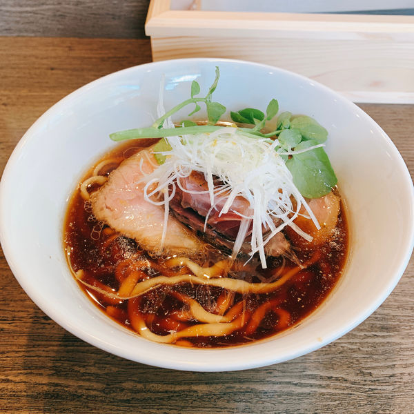 「紀州鴨中華そば」@らーめん楓の写真