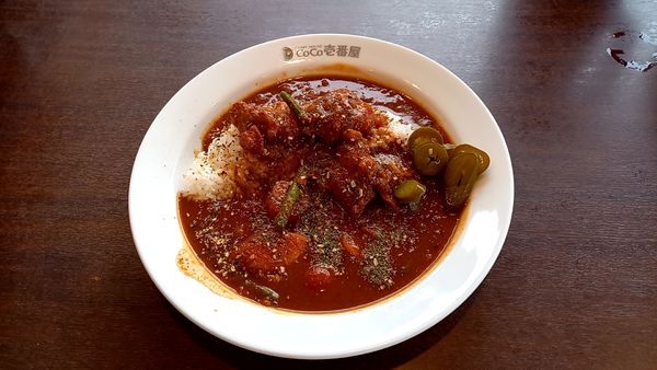 「チキンとトマトのホットスパイスカレー」@CURRY HOUSE CoCo壱番屋 出雲大津新崎店の写真