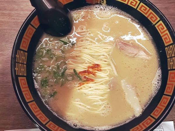 「天然とんこつラーメン」@一蘭 浅草店の写真