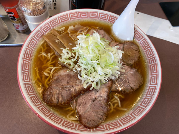 「チャーシューらーめん大盛り950円」@中華そば 佐藤の写真