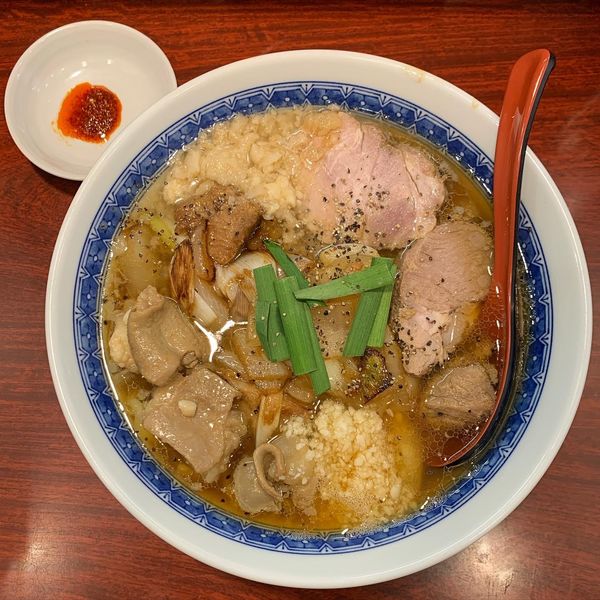 「特製スタミナ中華 にんにく あぶら からめ」@中華そば たた味の写真