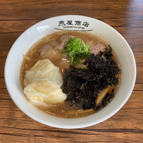 「シュウマイ入り蟹そば」@中華そば 燕屋商店の写真