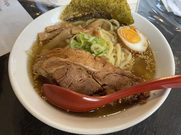 「塩ラーメン・唐揚げ丼」@三代目らーめん梅丸の写真