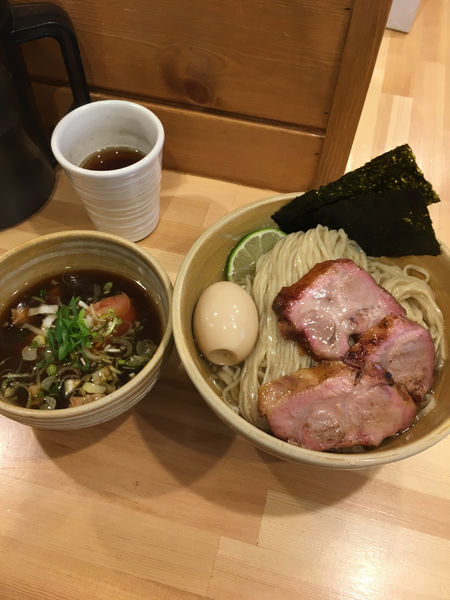 「特製鰹昆布出汁醤油つけ麺」@迂直の写真