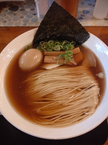 「味玉そば」@麺や食堂 本店の写真