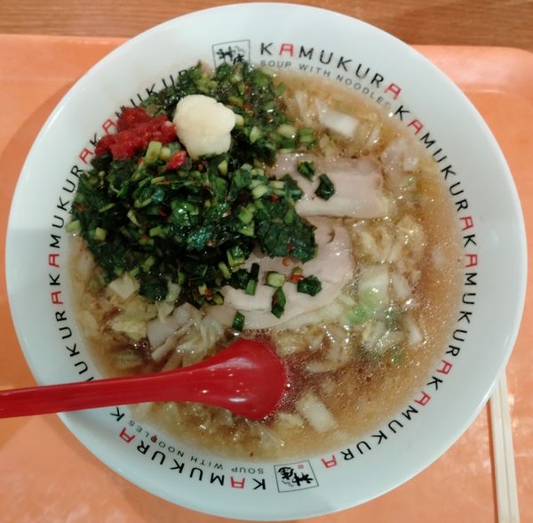 「おいしいラーメン」@どうとんぼり神座 パサール三芳店の写真