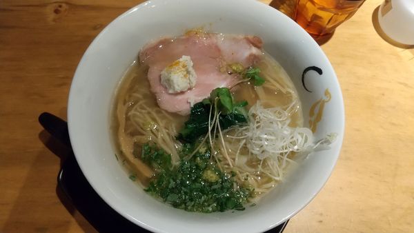 「限定和風海の塩1000円」@SOBAHOUSE 金色不如帰 新宿御苑本店の写真