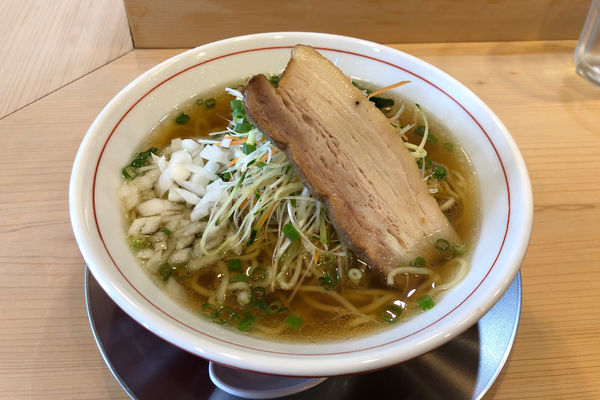 「ラーメン800円+葱100円」@中華そば すばる食堂の写真