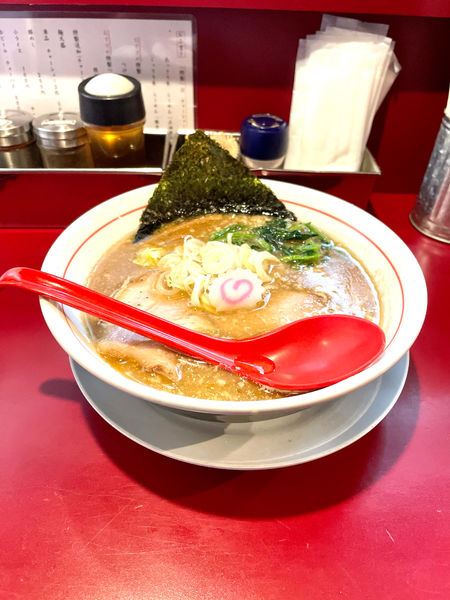 「あっさり系らーめん［正油魚介］750円」@麺一盃の写真