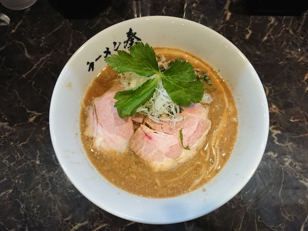 「鶏そば￥880＋小ライス￥100」@ラーメン 奏の写真