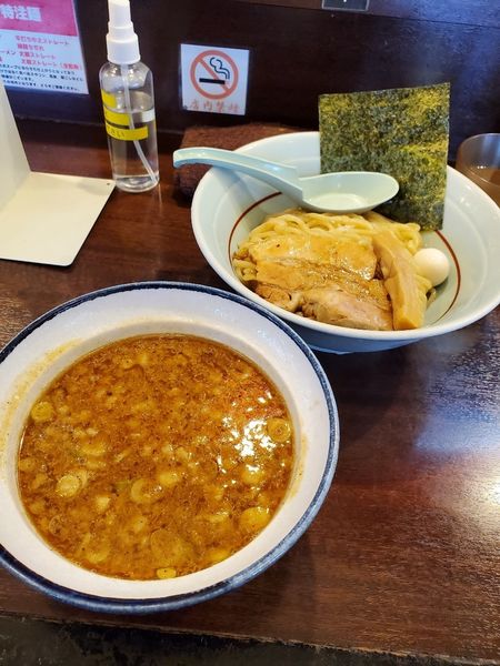 「魚介豚骨つけ麺」@横濱家系ラーメン 祭家の写真