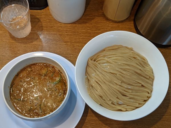 「限定冷やし味噌つけ麺」@中華そば 桐麺 総本店の写真