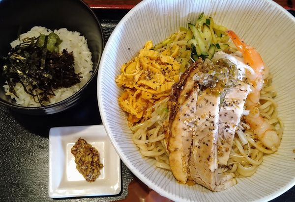 「【限定】塩冷し中華 ￥890」@和風らーめん 凪の写真