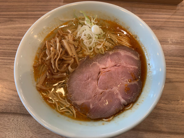 「朝ラーメン海老塩650円」@くじら食堂 nonowa東小金井店の写真